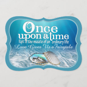 Once Upon A Time Wedding Invitation