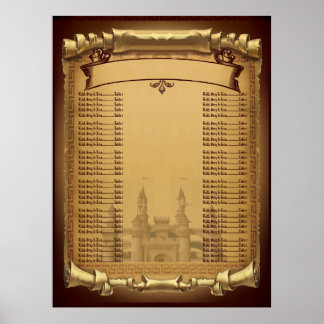 Once Upon a Time Wedding Seating chart v2