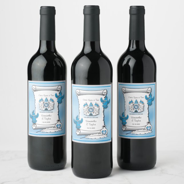 Once Upon a Time Wine Label (Bottles)