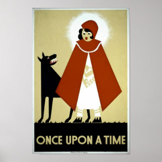 Once Upon a Time - WPA Poster -