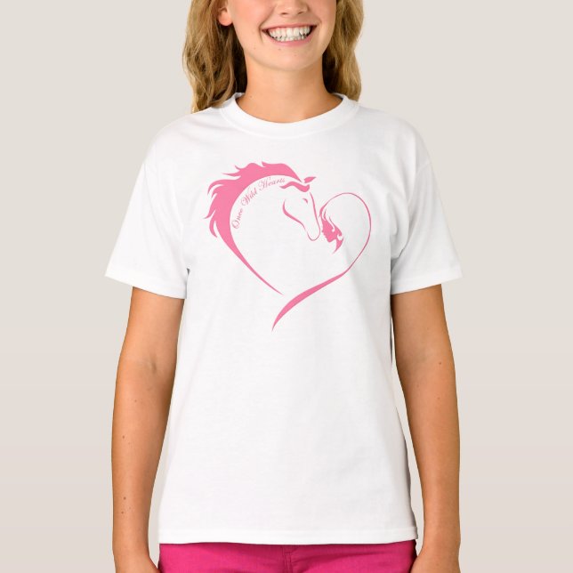 Once Wild Hearts - Girls Tee (Front)