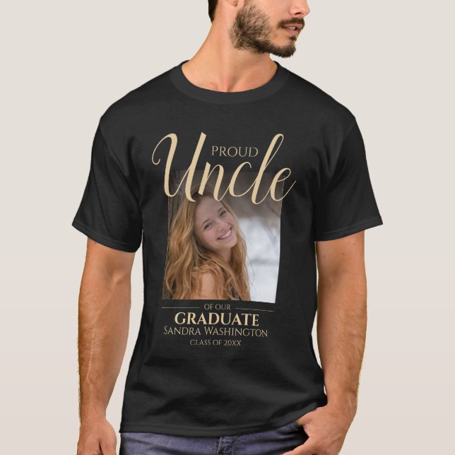 Oncle fier | T-shirt photo (Devant)