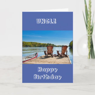 **ONCLE** PROFITEZ DE VOTRE CARTE D'ANNIVERSAIRE