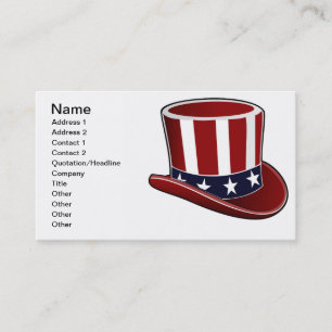 Oncle Sam a besoin de $$ Carte de visite