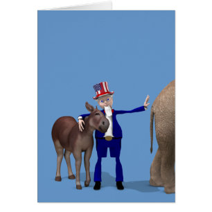 Oncle Sam aime les ânes