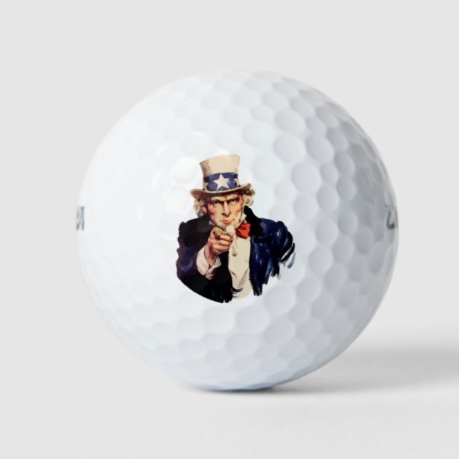 Oncle Sam balle de golf ! (Devant)