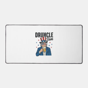 Oncle Sam drôle de conception vectorielle de bière