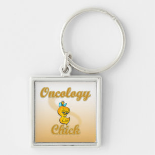 Oncology Chick Keychain