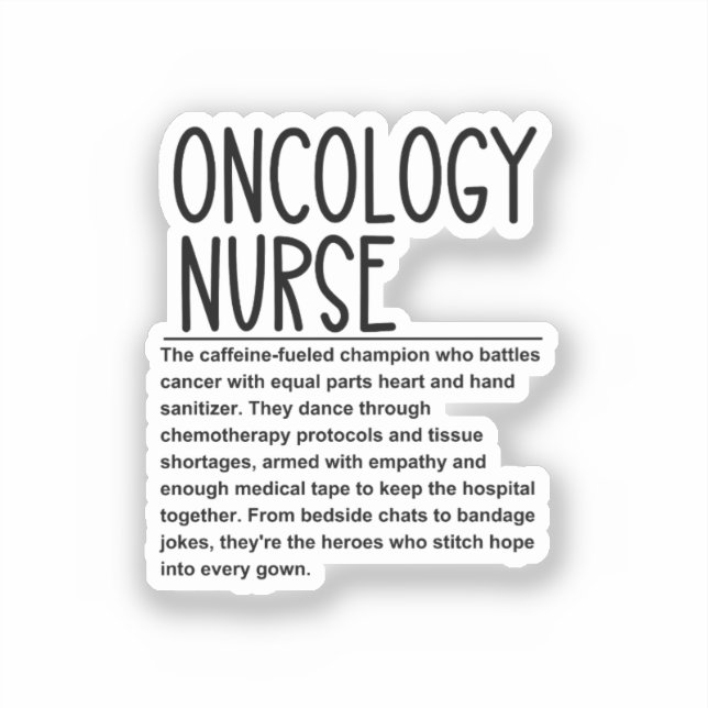 Oncology nurse (Front)