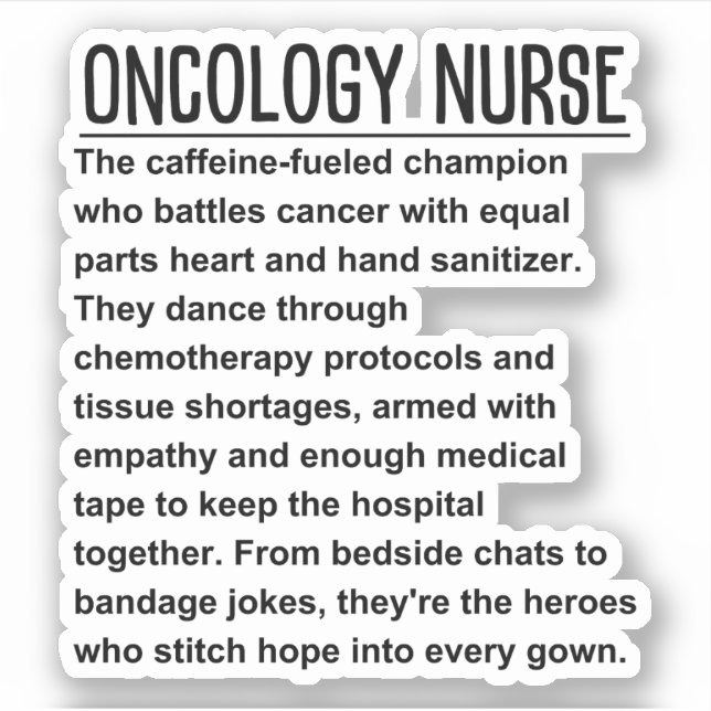 Oncology Nurse (Front)