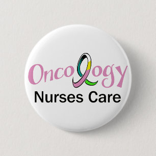 Oncology Nurse 2 Inch Round Button