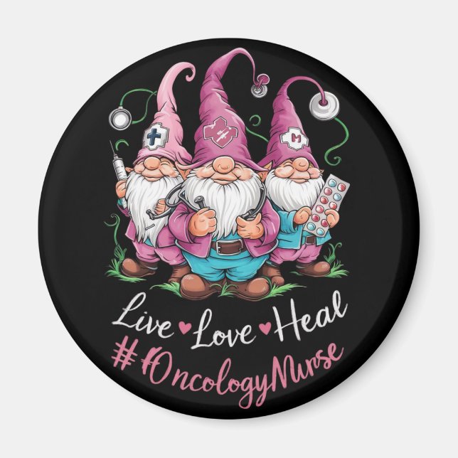 Oncology Nurse (2) Magnet (Front)