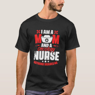 Oncology Nurse Mom - Medical RN Nursing Oncology M T-Shirt