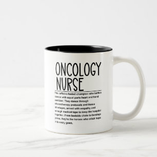 Oncology nurse Two-Tone coffee mug