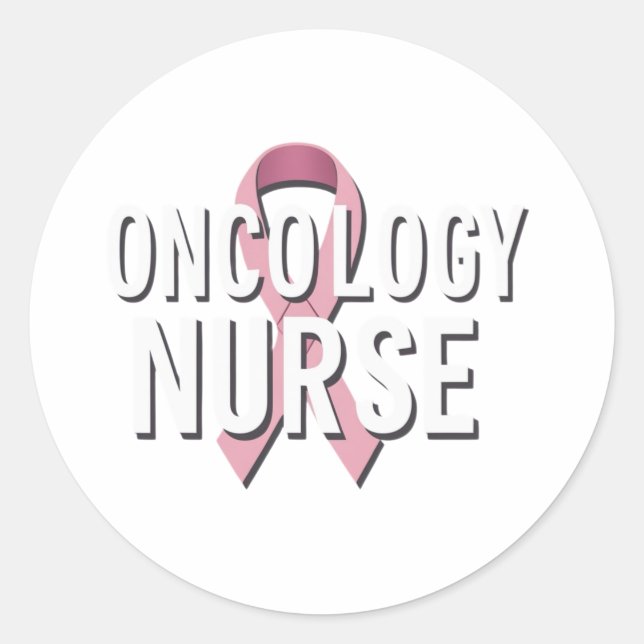 Oncology Nuse Classic Round Sticker (Front)