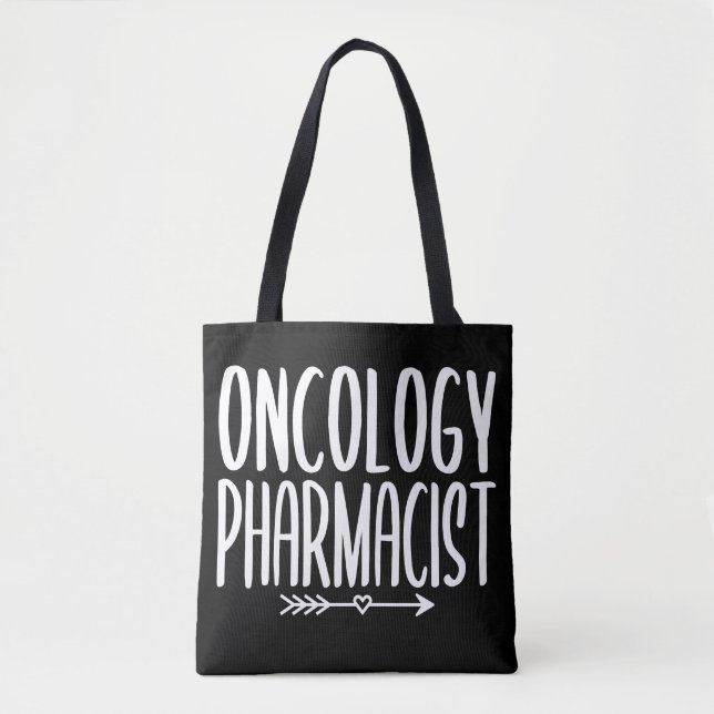 Oncology Pharmacist PharmD Tote Bag (Front)