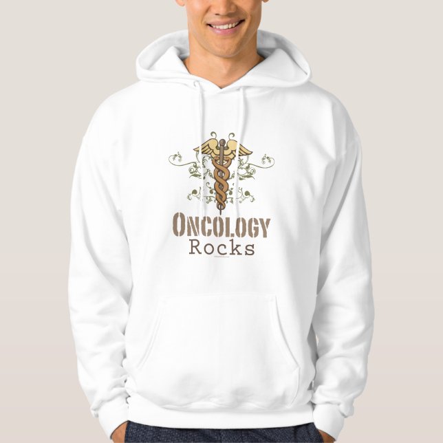 Oncology Rocks Hooded Sweatshirt (Front)