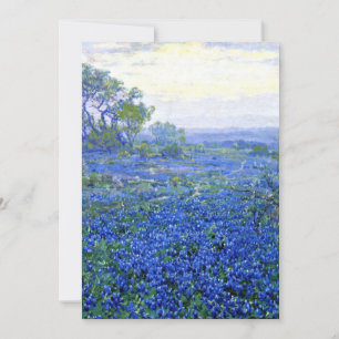 Onderdonk - Cloudy Day, Bluebonnets San Antonio Card