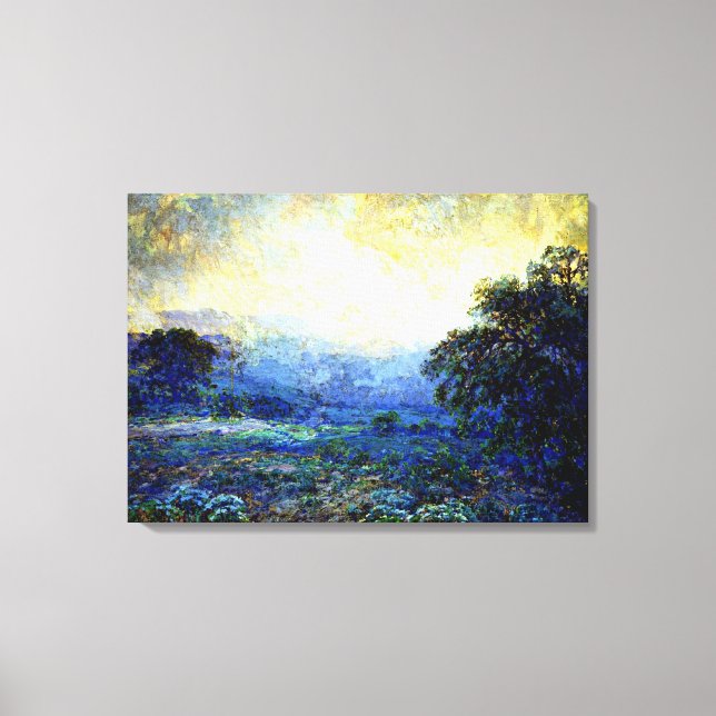 Onderdonk - Dawn in the Hills Canvas Print (Front)