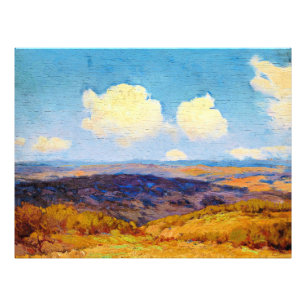 Onderdonk - Flying Shadows, landscape painting Photo Print