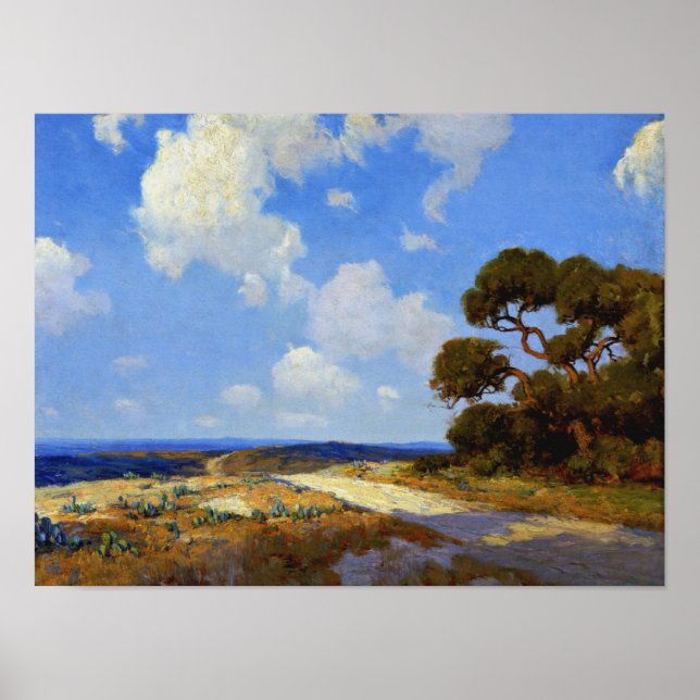 Onderdonk - Hill Country Lane Poster (Front)