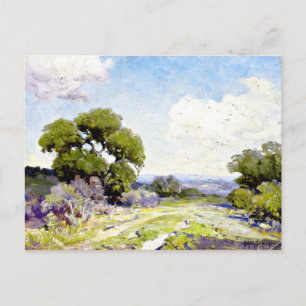 Onderdonk -Morning in the Live Oaks, Boerne, Texas Postcard