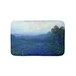 Onderdonk - Path through a Field of Bluebonnets Bath Mat