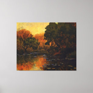 Onderdonk - San Antonio River Canvas Print