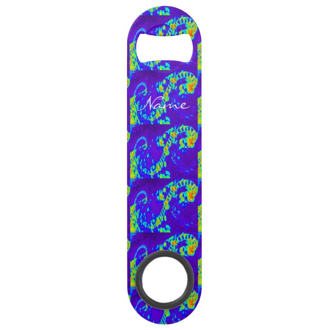 Ondes bleues abstraites Thunder_Cove (Devant)