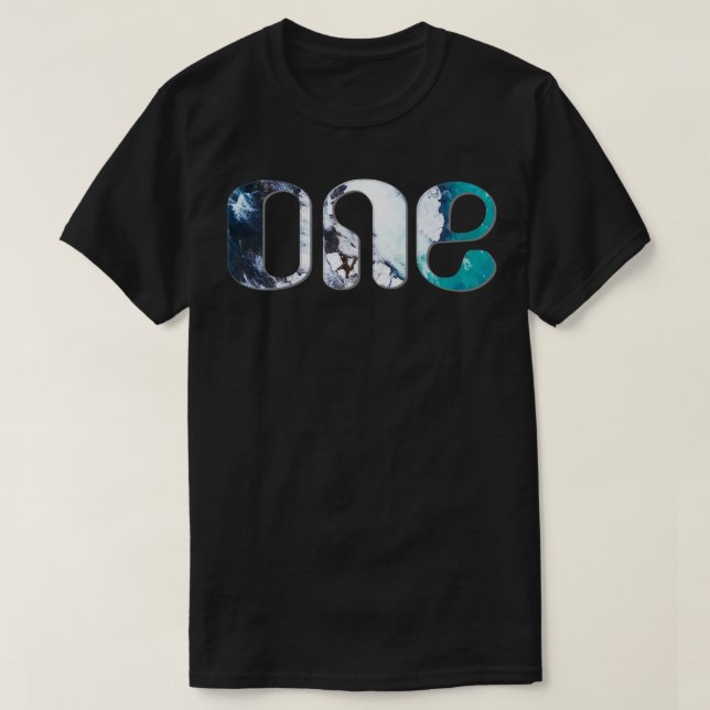 one 1 T-Shirt (Design Front)