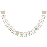 ONE-a-saurus Dino 1st Birthday Banner Pennants