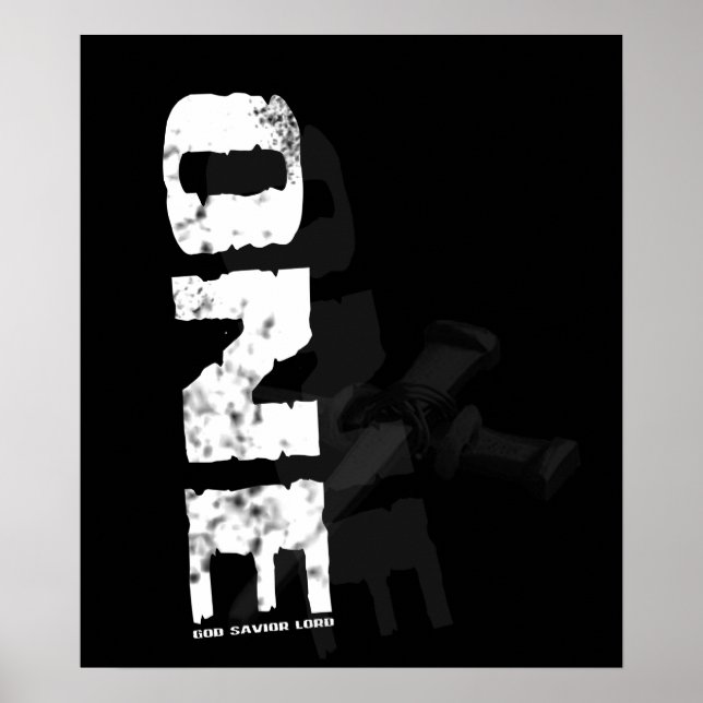 ONE - Affiche chrétienne (Devant)