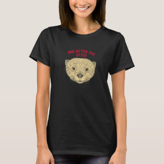 One After the Otter Sea Animals Otter Marine Creat T-Shirt