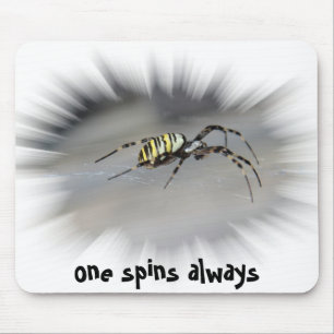 one always spins Mauspad Mouse Pad
