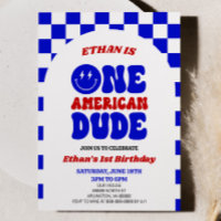 One American Dude 4th of July 1st Birthday Party