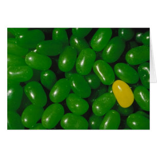 One Among Many Jellybeans Card