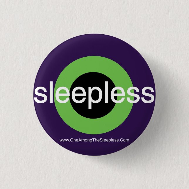 One Among the Sleepless Roundel Badge 1 Inch Round Button (Front)
