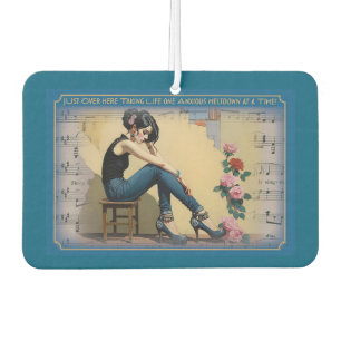 One Anxious Meltdown At A Time - Funny Air Freshener