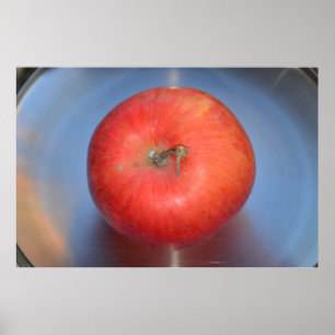 one apple tray poster