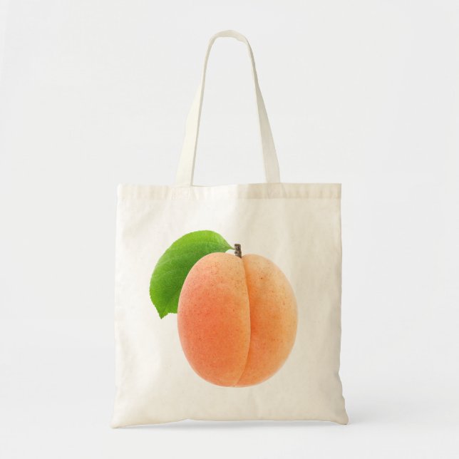 One apricot tote bag (Front)