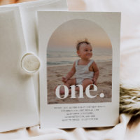 One Arched Photo First Birthday