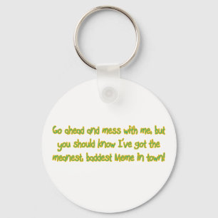 One Bad Meme Keychain
