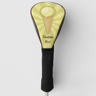 One Ball Ice Cream Cone Golf Head Cover