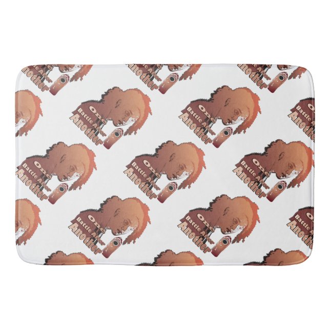 One Battle After Another – Cinematic Movie-Inspire Bath Mat (Front)
