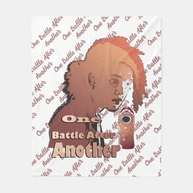 One Battle After Another – Cinematic Movie-Inspire Fleece Blanket (Front)