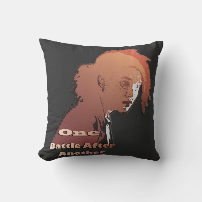One Battle After Another – Cinematic Movie-Inspire Throw Pillow (Front)