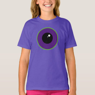 One Big Eye Purple Costume Tri-Blend Shirt