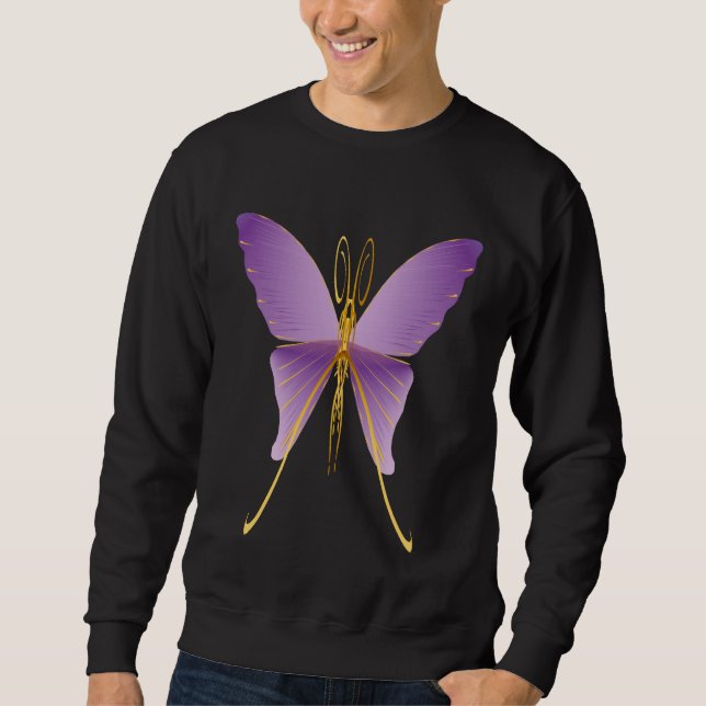 One Big Purple Butterfly Shirts (Front)