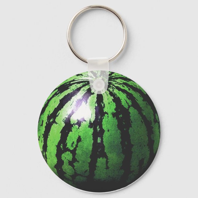 one big watermelon keychain (Front)