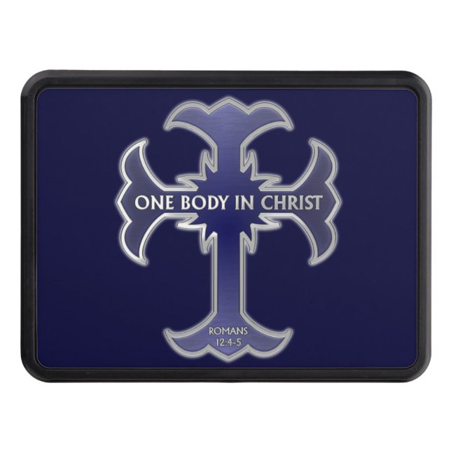 One Body In Christ Trailer Hitch Cover (Front)